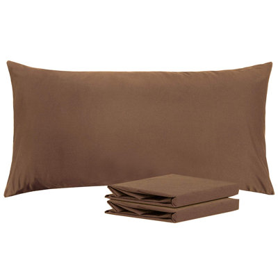 Bed Pillowcases, 1800 Brushed Microfiber Pillow Cases with Envelope Closure - NTBAY