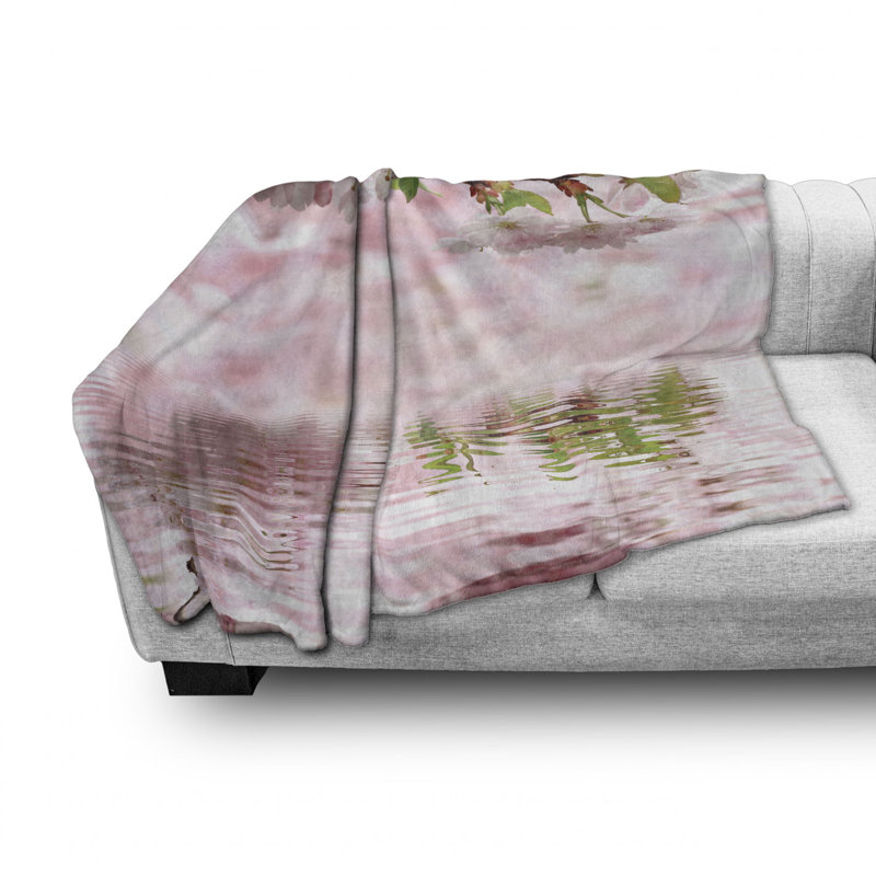 Hand Woven Throw Blanket, 50" W x 60" L