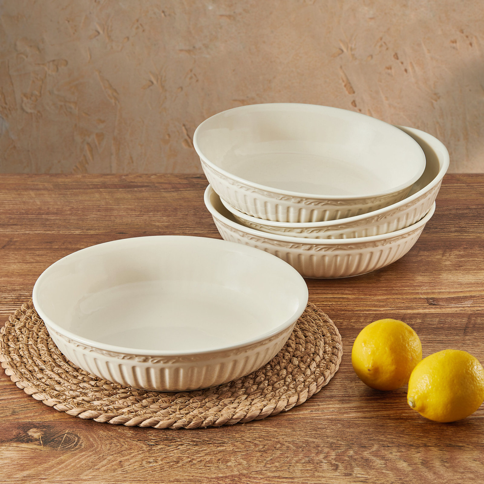 Mikasa Italian Countryside 9.25 in. Pasta Bowls