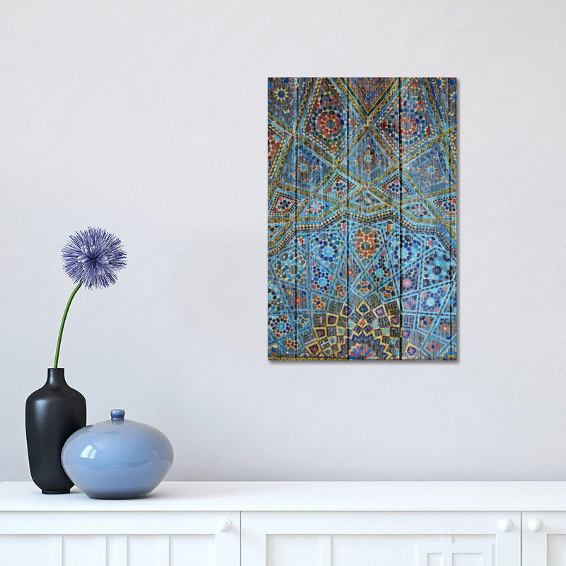 Mosiac - Wrapped Canvas Painting, 30.48 cm H x 45.72 cm W
