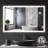Naliyah  48X30 Inch LED Bathroom Mirror Backlit Light, IP44, 6000K-6500K, Energy Saving Copper-Free Silver LED Wall Vanity Mirror-1669551469