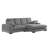 Daisy Cozy Corduroy L-Shaped Sectional Left or Right Reversible-681742308