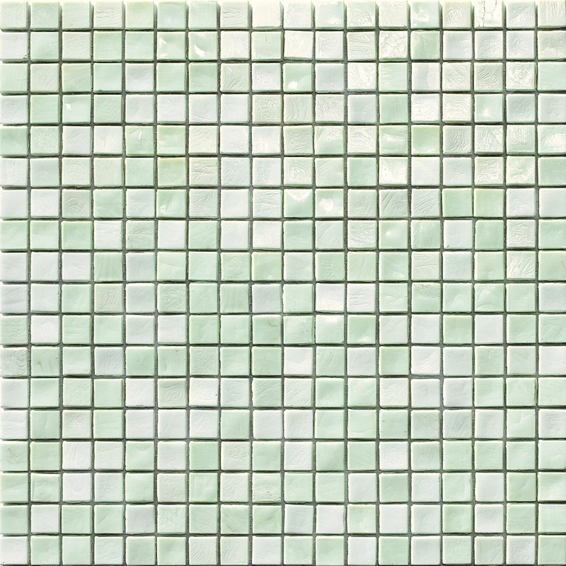 Emerald 0 5/8" x 5/8" Glass Mosaic