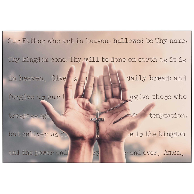 Plaque murale «The Lords Prayer»