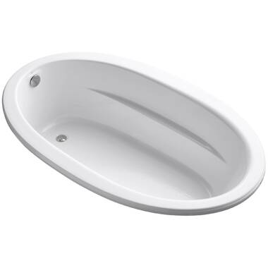 K5713W158 by Kohler - Underscore® 59-3/4 x 35-3/4 drop-in bath with Bask®  heated surface