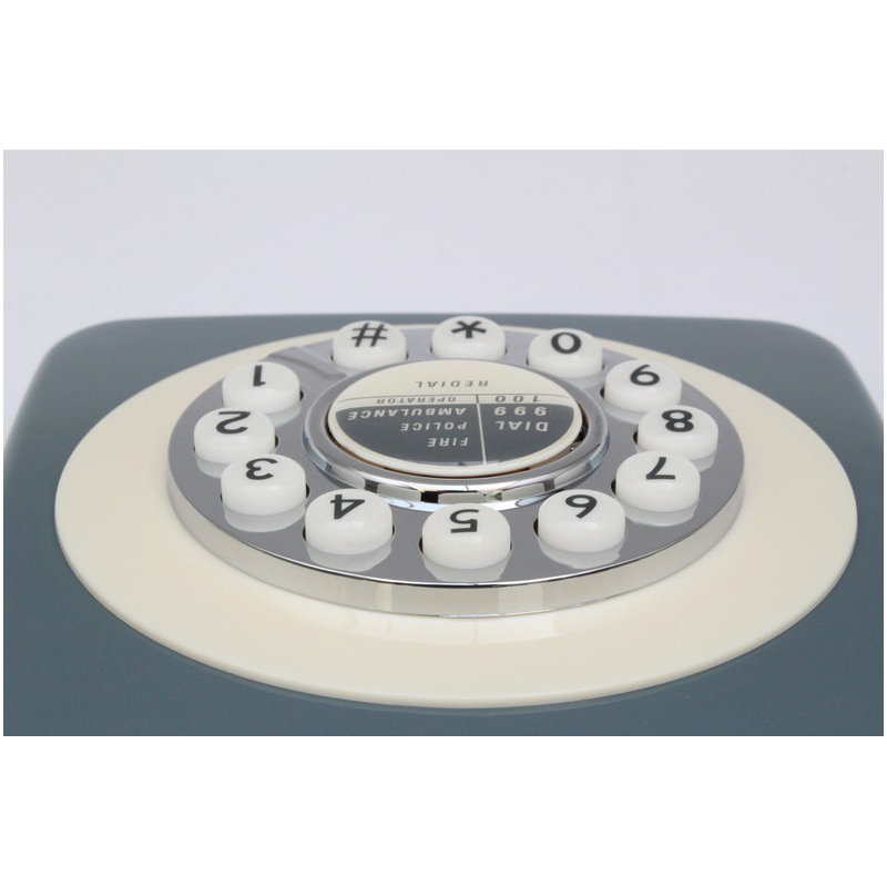 Rotary Dial Corded Telephone