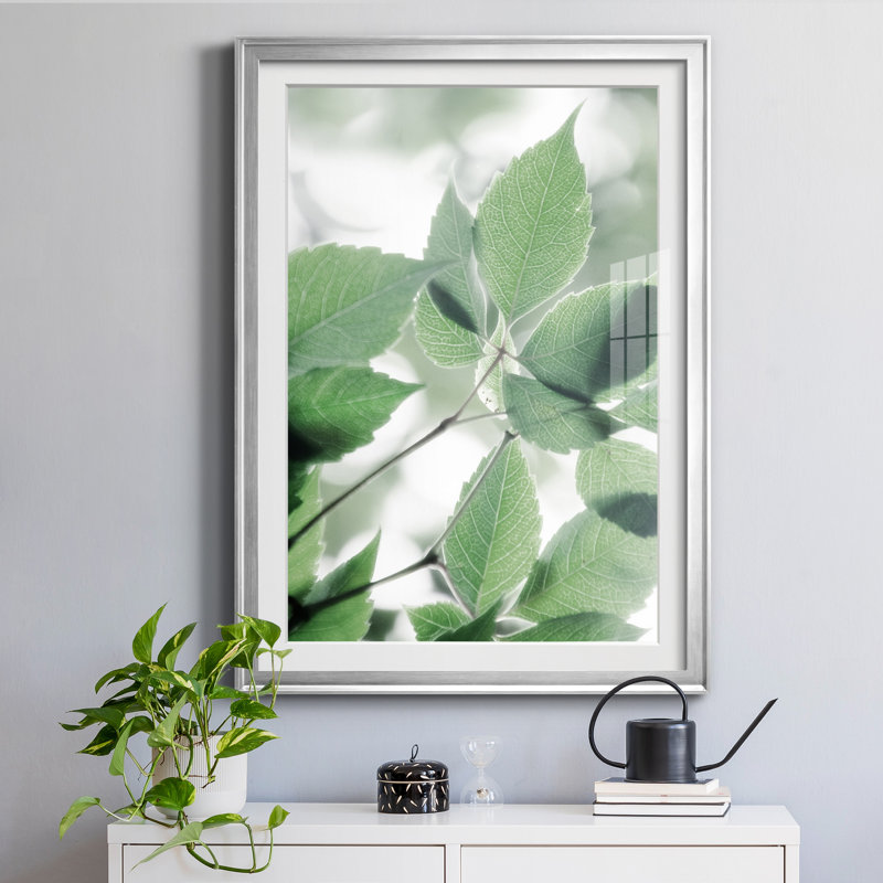 «Fields of Green I» par Irene Weisz - reproduction de photo sur papier encadrée, H 30,5 po x l 42,5 po x P 1,5 po