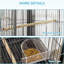 Cage à oiseaux 65 po en métal