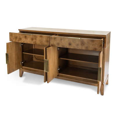Manhattan Valley - 66" Credenza - Vintage Chestnut Finish