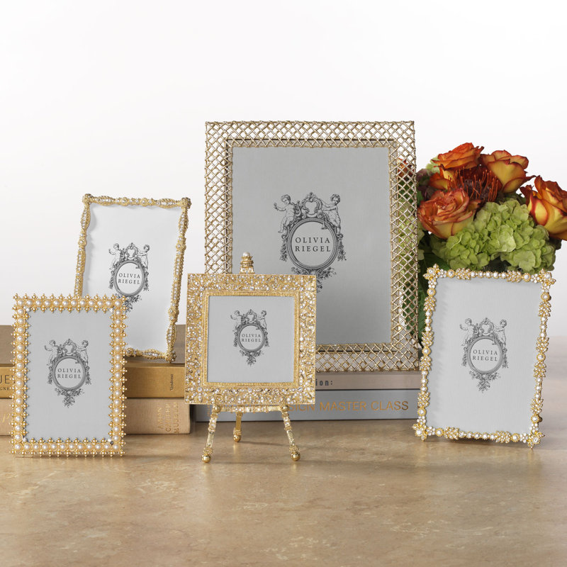 Windsor Metal Picture Frame, Gold