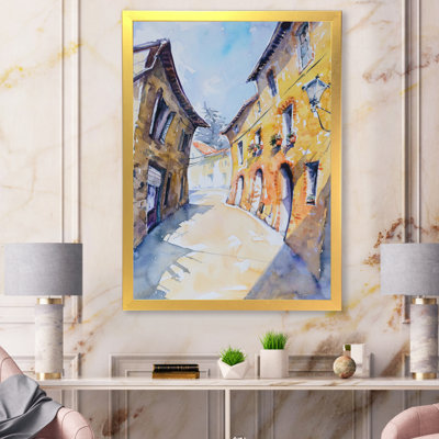" Old Europe Italian City View "
