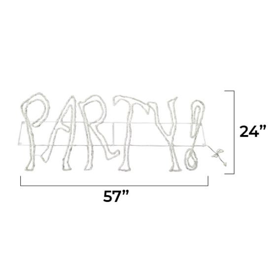 2D PARTY! Sign
