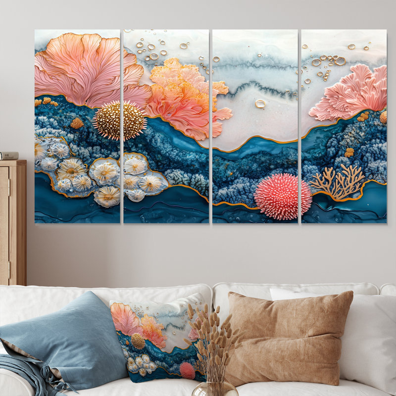 Avanita - Art - Pour le salon, H 28 po x l 48 po, 4