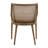 Arcata Low Back Armchair in Brown/Beige