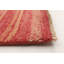 Tapis à main one-of-kind-noué la 2010 rouge 2 pi 5 po x 10 pi, de la laine Ziegler