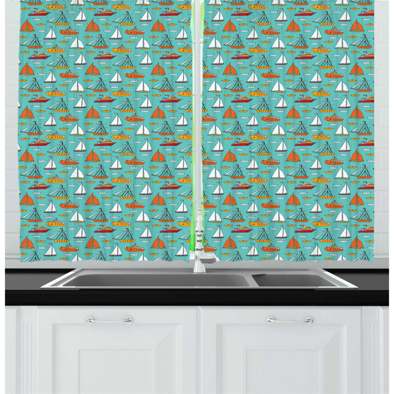 Tailored Kitchen Curtain