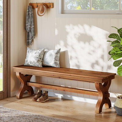 Solid Wood Bench
