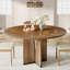 Round Unfinished Dining Table-763694922
