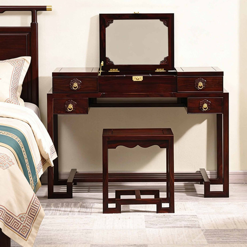 Chinese style retro dressing table