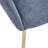 Heckstall 19'' H Fabric Upholstered Metal Armchair-1587828303