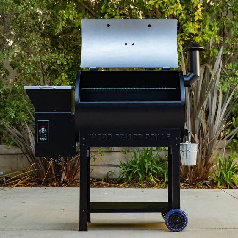 Z GRILLS 7002B2E Wood Pellet Grill & Smoker with Digital Temperature Control, 697 sq in Cooking Area