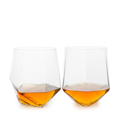 Seneca Faceted Crystal Tumblers
