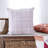 Embroidered Checkered Textured Cotton Blend Throw Pillow Cover-92466378-92466379-92466382