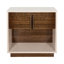 Pavira Walnut 1 - Drawer Nightstand