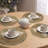 Polyester Embroidered Round Placemat