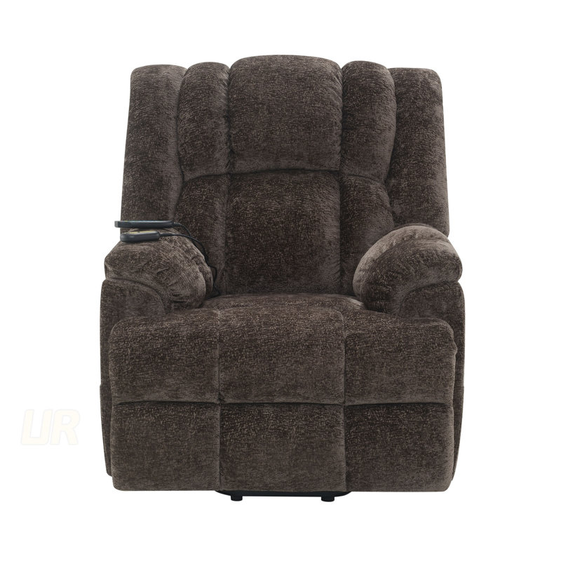 Fauteuil inclinable électrique Pacay Chenille Power Motion avec levage, chauffage et massage