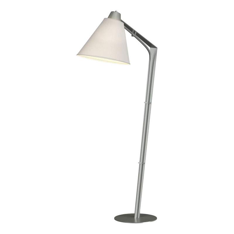 Reach 55.2" Task Floor Lamp, Natural Anna, Vintage Platinum