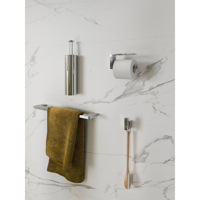 Urban-C Wall Mounted Towel Bar, Chrome