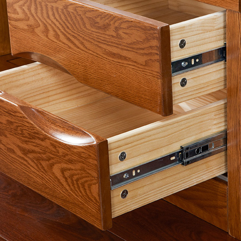 Modern style all solid wood TV stand