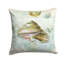 Coussin décoratif intérieur / extérieur beige / vert Shells-22324661