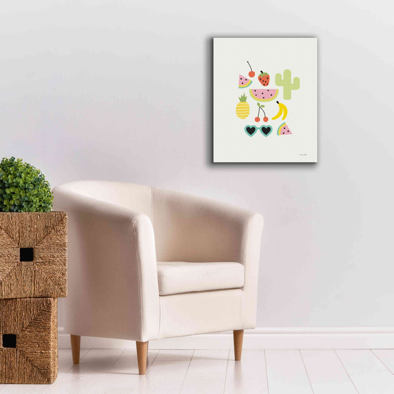 «Summer Daze II» par Ann Kelle Designs, art mural sur toile, H 24 po x l 20 po x P 0,75 po