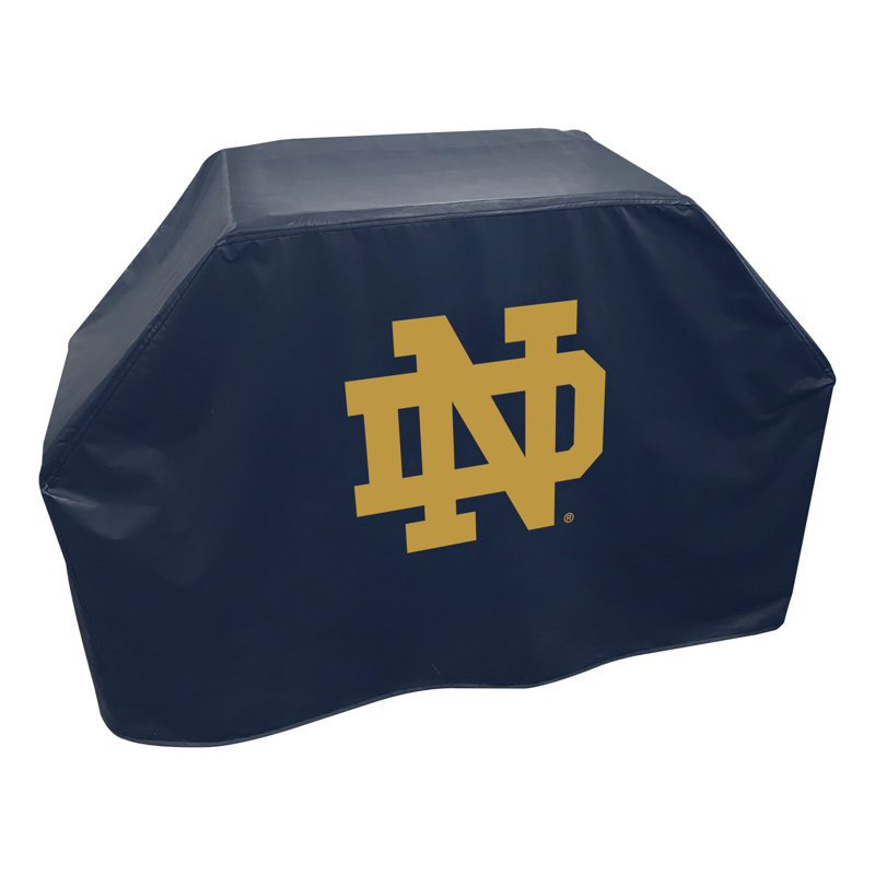 Holland Bar Stool 72 in. W x 24 in. D Grill Cover, Notre Dame - Navy