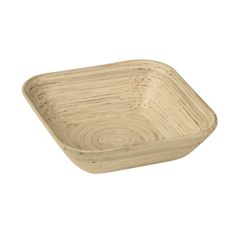 17 Stories Bamboo Salad Bowl, Natural