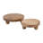 Round Solid Wood Handmade Riser Trays-998063968