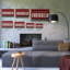 Plaque en plastique Cornbread Street 13 po x 20 po