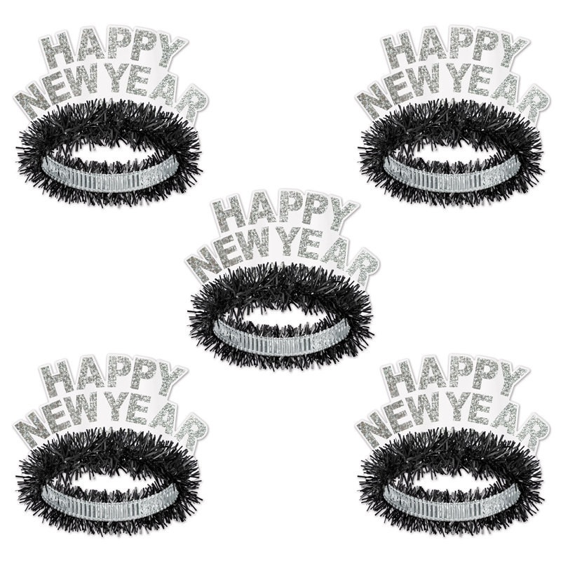 HNY Tiara royal, Noir / argent