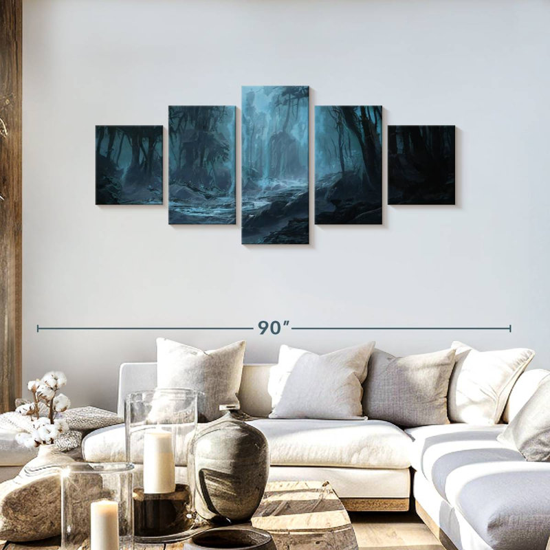Dark Fantasy, 30" H x 68" W