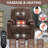 Power Lift Heavy Duty Motion Mechanism Recliner Chair with USB and Type C Ports, 2 Steel Cup Holders, Massage & Heat for Elderly-177944301