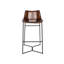 Brisben Upholstered Stool with Metal Frame-811482869-811482874