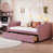 Pink is out of stock selected