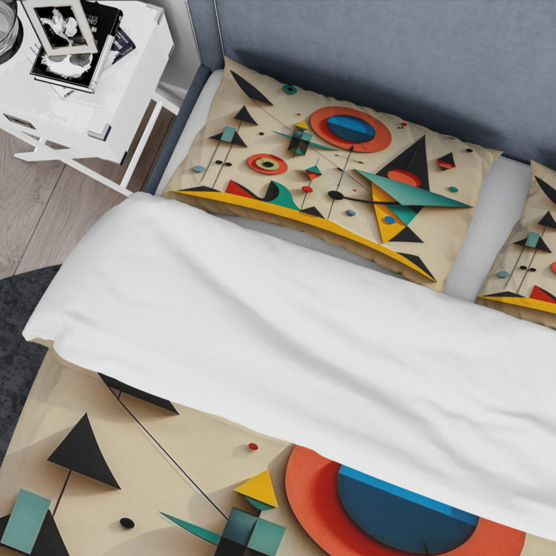 Ensemble de housse de couette en microfibre / polyester Playful Imaginaire Paysages V Bedding