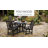 POLYWOOD Vineyard 5-Piece Round Dining Set with Trestle Legs-29563443