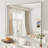 Aevar Tempered Glass and Aluminum Alloy Framed French Cleat Mounted Wall Mirror with 5-Year Warranty-397524567-384154459