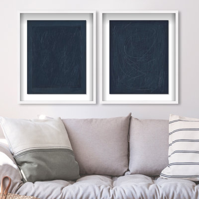 Deep Blue Set Set by Oliver Gal