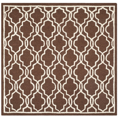 Cannen Hand Tufted Wool Geometric Rug