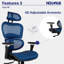Chaise de bureau ergonomique Nouhaus Ergo3D-55645794